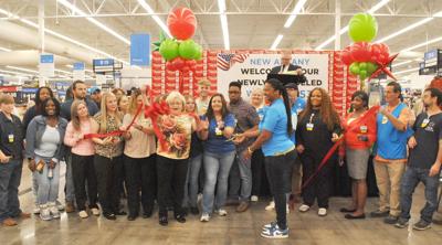 Walmart ribbon cut